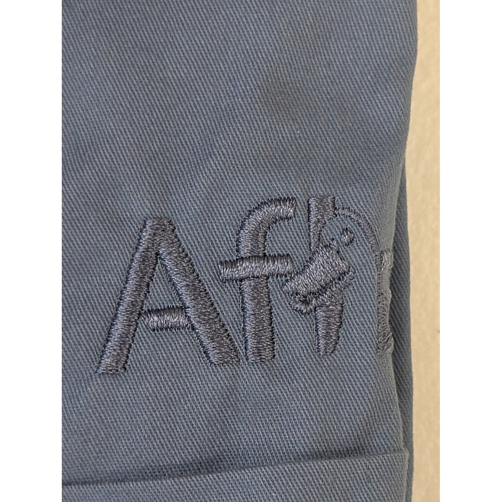 Clique XXL Button Down Dress Shirt Men's‎ Long Sleeve Blue AFI Logo - Picture 3 of 4